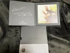 FF13 Lightning Illustration Plate Square Enix Members Only Item Not for Sale