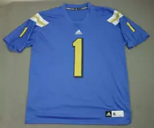 UCLA Adidas Football Jersey Men's Size XL #1 Blue