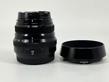 Fujifilm Fujinon XF 35mm F/2 R WR Lens For Universal (Black)