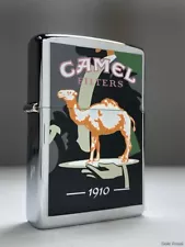 Z CZ380 Zippo Decades 1910 Camel Filter HP Chrome 2000 Only 40 Made