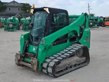 2019 Bobcat T740 Skid Steer Track Loader Cab Crawler bidadoo