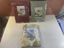 (Lot of 3) (NWT) ACCENTS Table Linens, Round/Oblong/Rectangle