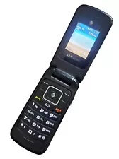 Samsung Old School Flip Phone No SIM Turns On AT&T Compatible Exterior Scratches