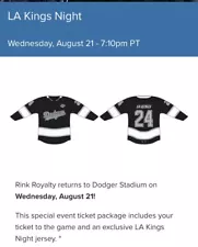 PRE ORDER - LA Kings X Dodgers Jersey 2024