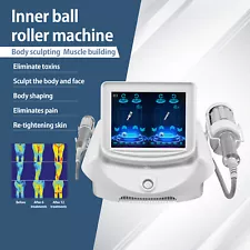 360° Rotating Inner Ball Roller Cellulite Removal Body Slimming Massage Machine