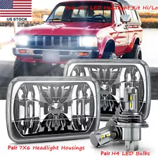 2PC 5x7" 7x6" LED Headlight Hi-Lo Beam FIT Toyota Pickup 1982-1995 Truck 4Runner (For: 1995 Toyota Pickup)