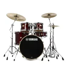 Yamaha SBPOF5 Stage Custom Birch Shell Pack - 5pc - Cranberry Red New in Box