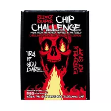 – 1x Chip Challenge Hottest Chip – Carolina Reaper Spicy Challenge - Stupidly...