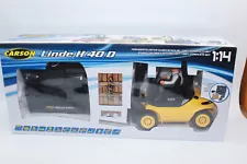 Sale Carson 500907673 RC Forklift Linde H40 1:14 2,4Ghz Rtr New