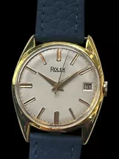 Early Vintage Rolex 18k GF Mens Watch Just Serviced Windup