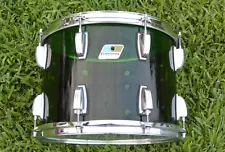 SUPER CLEAN! LUDWIG CLASSIC 14" GREEN VISTALITE TOM for YOUR DRUM SET! LOT K268