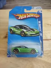 2009 Hot Wheels Green 09 Corvette ZR1 Faster Then Ever