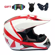 Motocross Helmet Youth Kids Adults Off road Full Face Motorcycle Dirt Bike MX DH