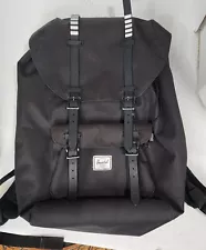 Herschel Backpack Little America Backpack Black Unisex Adults Poor