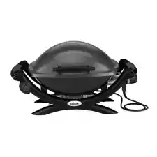 Weber Q 1400 1-Burner Portable Electric Grill - Dark Gray