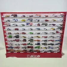 Mattel Minica Not for Sale Store Display Case Fully Complete Car Models All 80