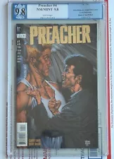 Preacher #4 PGX Grade 9.8 White Pages DC/Vertigo Comics 7/95