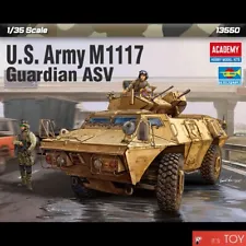 Academy 1/35 US Army M1117 Guardian ASV Armor Vehicle Plastic Model Kit #13550