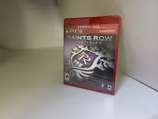 MINT NEW Factory Sealed Saints Row The Third 3rd game for PlayStation 3 PS3 P14