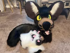 African Wild Dog Fursuit