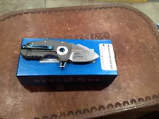 Benchmade 756 Micro Pocket Rocket 20CV Stainless Steel Titanium Flipper Rare