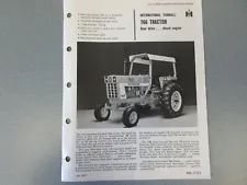 International Farmall 766 Tractor Sales Brochure 4 Page