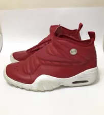 Nike Air Shake Ndestrukt Size 14 Shoes Red Leather 2017 Dennis Rodman Sneakers.