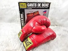 Vintage Set of Super Rare Everlast Boxing Gloves Made In USA - EU Edition