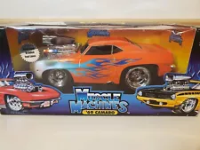 '69 Chevy Camaro 1:18 Muscle Machines Real Steel Braided Fuel Lines '69 Camaro