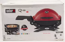 Weber Q 1200 Liquid Propane Gas Grill Red