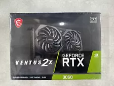 MSI Ventus GeForce RTX 3060 12GB GDDR6 PCI Express 4.0 Video Card RTX 3060 Vent