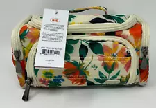 Lug Mini Trolley Bloom Sand Makeup Travel Organizer Bag NWT *DEFECT PLEASE READ*