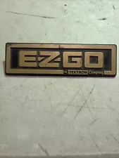 Ezgo Golf cart emblem for txt carts 1996-2013 Gold A