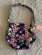 NWT Vera Bradley Saddle Up Crossbody Ribbons-Retired Pattern 2012