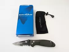 Benchmade Mini Griptilian 556SBKOD Mel Pardue Olive Drab Green & Black 154cm