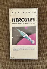 Vintage 1982 ALA Video HERCULES Video Game For TRS-80 Model I, III & IV - Sealed