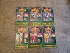 NEW SEALED COMPLETE SET OF SIX 1994 Mighty Auto Morphin Power Rangers VTG Bandai