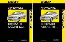 2007 Toyota Corolla Shop Service Repair Manual (For: Toyota Corolla)