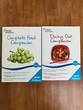 Weight Watchers WW Complete Food and Dining Out Companion Books Points Plus-NEW!