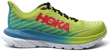 Hoka Women's Mach5 Shoes Evening Primrose Scuba Blue Color Size 6.5 Medium Width