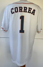 Houston Astros SGA Carlos Correa White Jersey Size XL