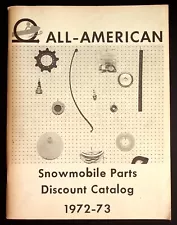 All American Snowmobile Parts Discount Catalog 1972 73 70s Ski Doo Price Sales