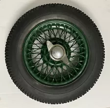 ANTIQUE 1966 Triumph Spitfire MK2 Single Tire &Wheel 14” VERY RARE.