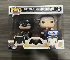 G0 Funko Pop DC Batman vs Superman TRU Toys R Us Exclusive Vinyl Figure 2 Pack