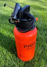 Electric pump & Manual Dual Function Lawn & Garden Sprayer 2 Gallon/8L Used