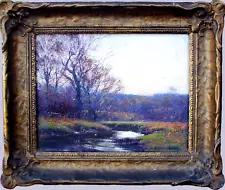 7th SUMMER SALE Connecticut Oil WILLIAM MERRITT POST ANA Early Spring 8" x 10"