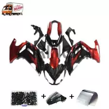 FK Black Red Injection Fairing Fit for Kawasaki 2012-2016 NINJA 650 EX650 h017 (For: 2016 Ninja 650)