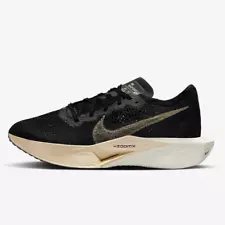 Nike Vapor Fly 3 Road Racing Shoes 'Black/Gold' (DV4129-001) Expeditedship