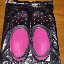 Crocs Duet Max 2 Post Malone Black Size 11 POSTY CO PINK 207268001 New