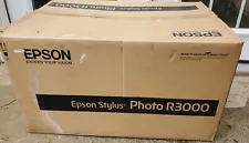 Epson Stylus Photo R3000 Digital Photo Inkjet Printer New Open Box with ink